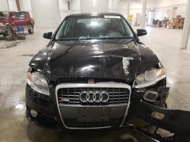 WAUDH78E38A156331 - 2008 AUDI A4 3.2 QUATTRO BLACK photo 5