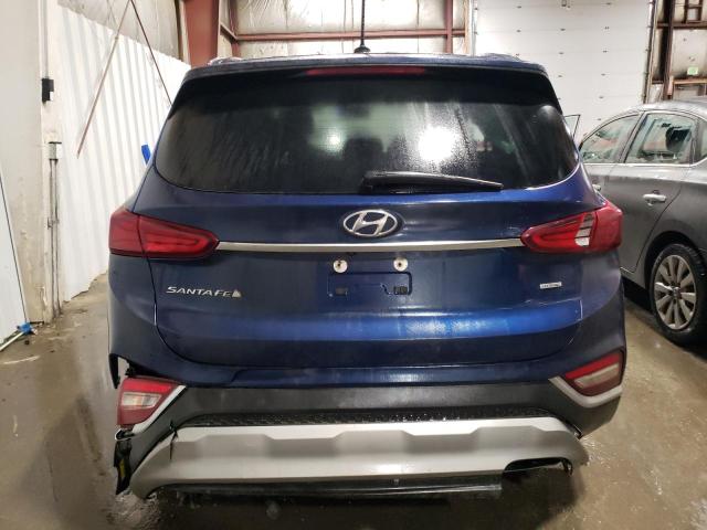 5NMS2CAD2KH120861 - 2019 HYUNDAI SANTA FE SE BLUE photo 6