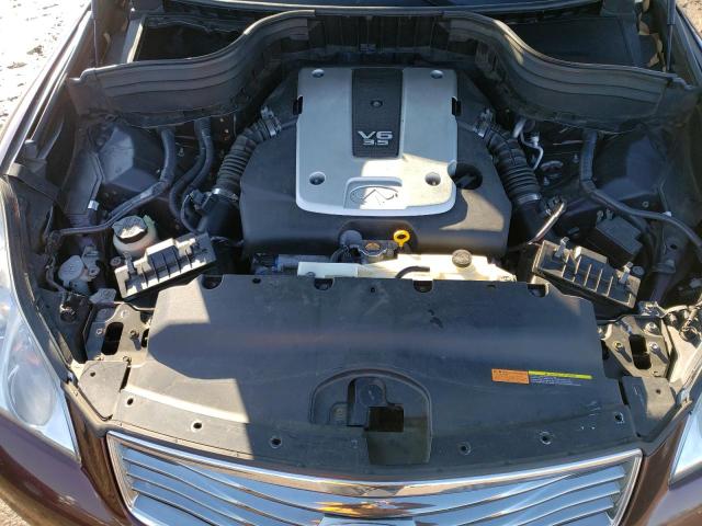 JN1AJ0HR8BM851241 - 2011 INFINITI EX35 BASE ბურგუნდია ფოტო 11