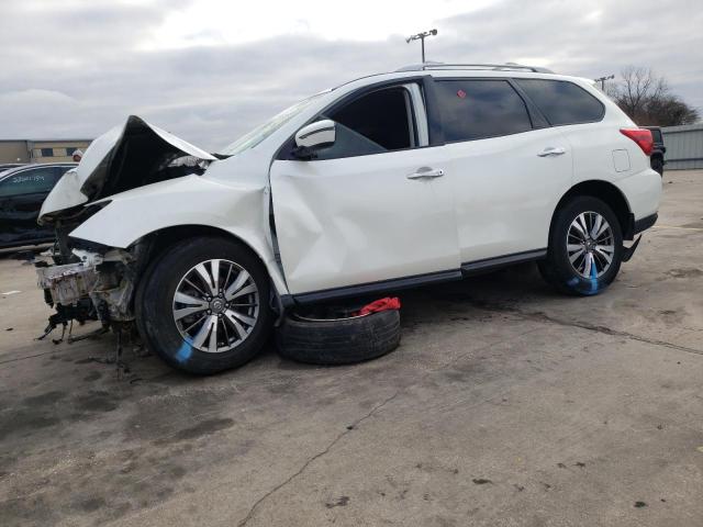 5N1DR2MM7JC638757 - 2018 NISSAN PATHFINDER S WHITE photo 1