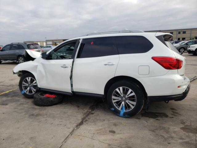 5N1DR2MM7JC638757 - 2018 NISSAN PATHFINDER S WHITE photo 2
