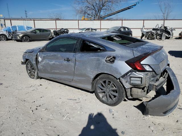 2HGFC3B37KH355838 - 2019 HONDA CIVIC EX SILVER photo 2