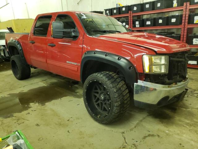 2GTEK13M381102848 - 2008 GMC SIERRA K1500 RED photo 4