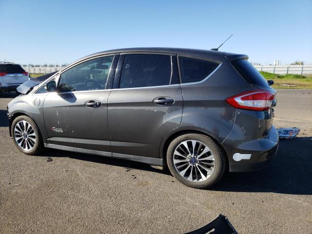 1FADP5FU1HL100452 - 2017 FORD C-MAX TITANIUM GRAY photo 2