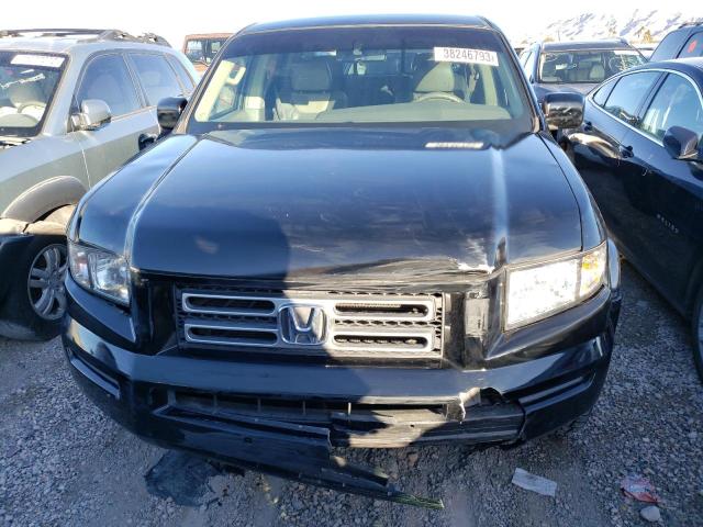 2HJYK16556H516313 - 2006 HONDA RIDGELINE RTL BLACK photo 5