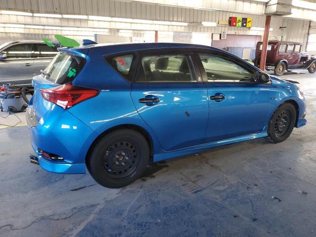 JTNKARJE9JJ575158 - 2018 TOYOTA COROLLA IM BLUE photo 3