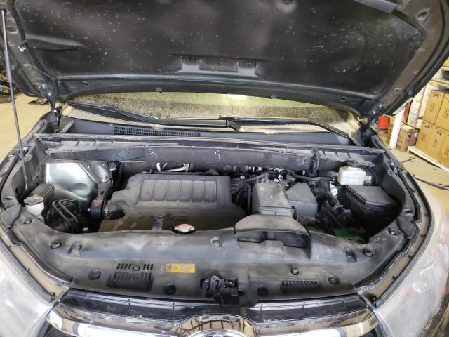 5TDJKRFH5GS280988 - 2016 TOYOTA HIGHLANDER XLE 绿色 照片 12