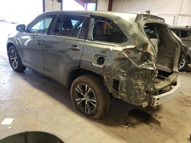 5TDJKRFH5GS280988 - 2016 TOYOTA HIGHLANDER XLE 绿色 照片 2