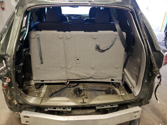 5TDJKRFH5GS280988 - 2016 TOYOTA HIGHLANDER XLE 绿色 照片 6