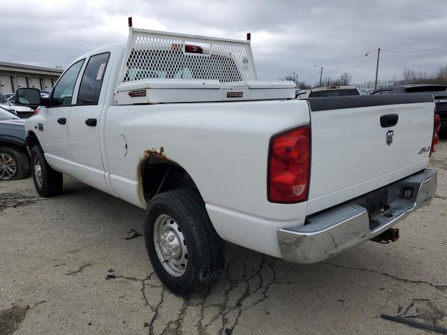 3D7KS28D67G779020 - 2007 DODGE RAM 2500 ST WHITE photo 2