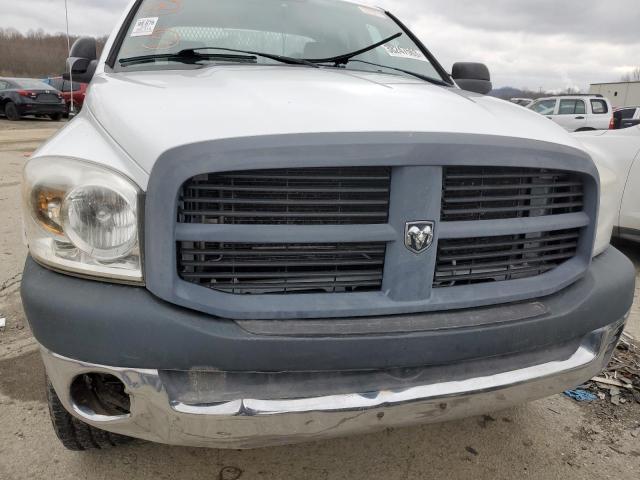 3D7KS28D67G779020 - 2007 DODGE RAM 2500 ST WHITE photo 5