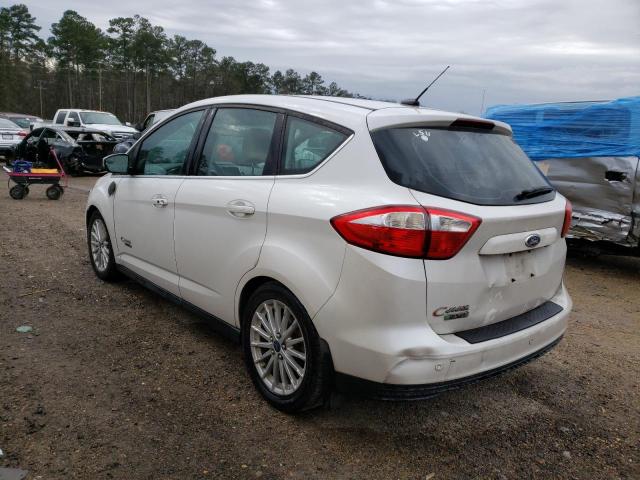 1FADP5CU1DL543585 - 2013 FORD C-MAX PREMIUM WHITE photo 2