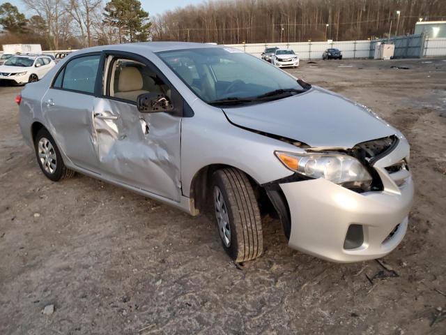2T1BU4EE5BC691012 - 2011 TOYOTA COROLLA BASE SILVER photo 4