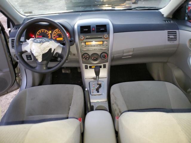 2T1BU4EE5BC691012 - 2011 TOYOTA COROLLA BASE SILVER photo 8