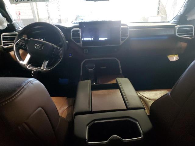 5TFMA5DB6NX004432 - 2022 TOYOTA TUNDRA CREWMAX PLATINUM Schwarz Foto 8