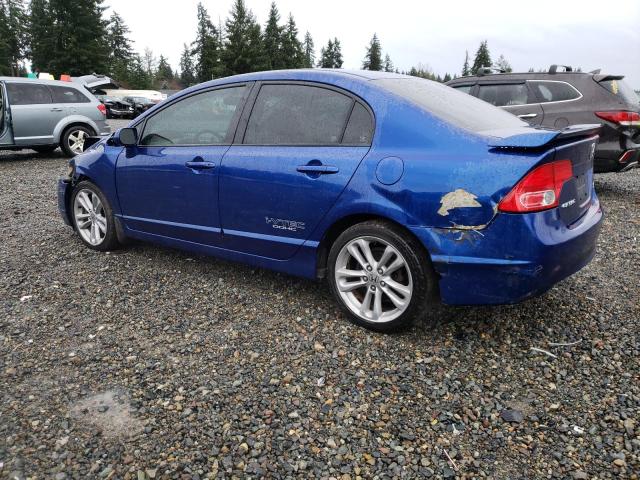 2HGFA55597H713527 - 2007 HONDA CIVIC SI BLUE photo 2