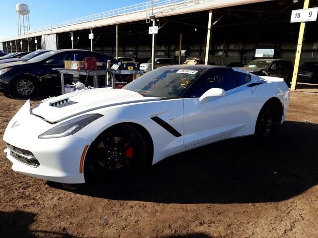 1G1YH2D71F5124068 - 2015 CHEVROLET CORVETTE STINGRAY Z51 1LT WHITE photo 1