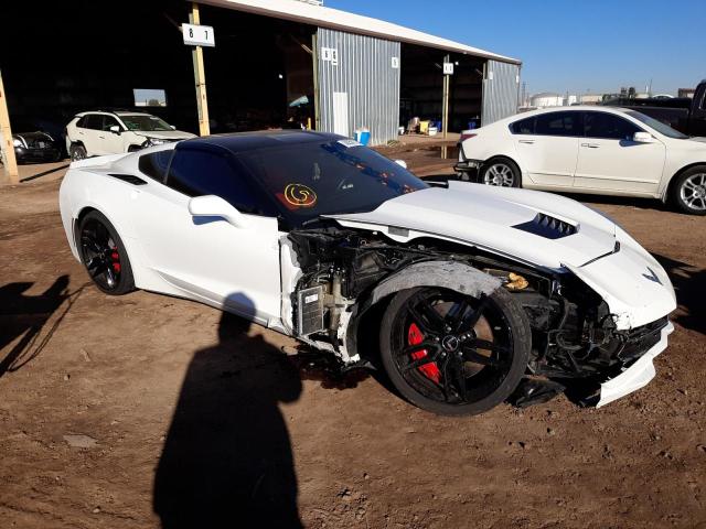 1G1YH2D71F5124068 - 2015 CHEVROLET CORVETTE STINGRAY Z51 1LT WHITE photo 4