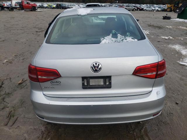 3VW2K7AJ0FM404194 - 2015 VOLKSWAGEN JETTA BASE SILVER photo 6