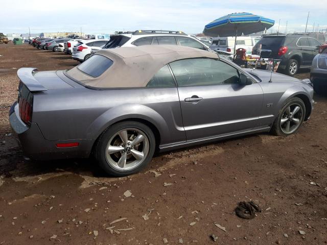 1ZVHT85H865223838 - 2006 FORD MUSTANG GT GRAY photo 3