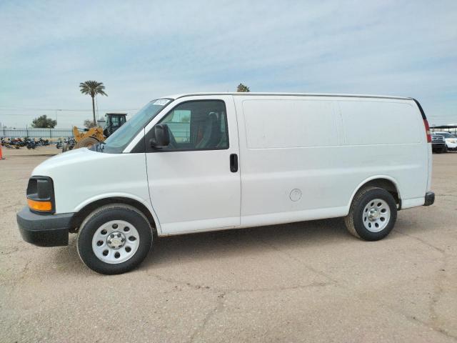 1GCSGAFX3E1153455 - 2014 CHEVROLET EXPRESS G1 TWO TONE photo 1