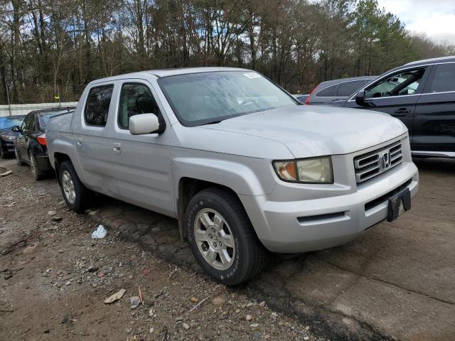 2HJYK16568H525573 - 2008 HONDA RIDGELINE SILVER photo 4