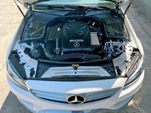 WDDWF4KB0HR233758 - 2017 MERCEDES-BENZ C 300 4MATIC WHITE photo 7