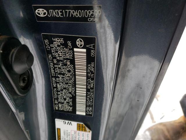 JTKDE177960109599 - 2006 TOYOTA SCION TC 石墨色 照片 12