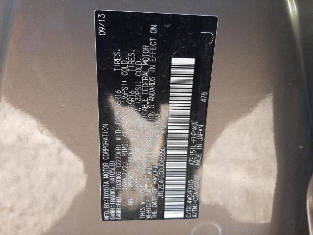 JTLZE4FE0DJ046550 - 2013 TOYOTA SCION XB Beige Foto 13