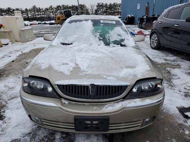 1LNHM86S34Y654640 - 2004 LINCOLN LS TAN photo 5