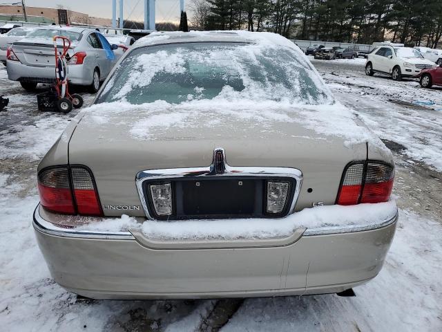 1LNHM86S34Y654640 - 2004 LINCOLN LS TAN photo 6