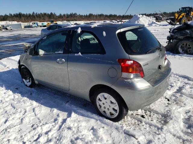 JTDJT903095232169 - 2009 TOYOTA YARIS SILVER photo 2