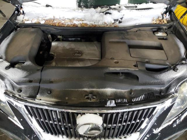 2T2BK1BA6AC029522 - 2010 LEXUS RX 350 CHARCOAL photo 12