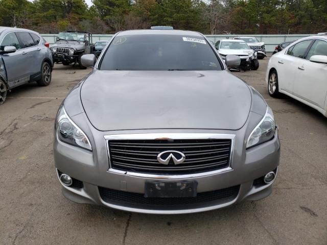 JN1BY1AR6DM603458 - 2013 INFINITI M37 X GRAY photo 5