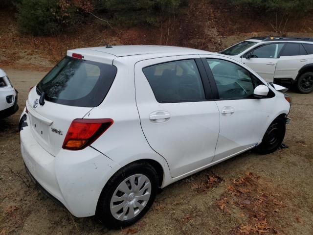 VNKKTUD39FA040258 - 2015 TOYOTA YARIS WHITE photo 3