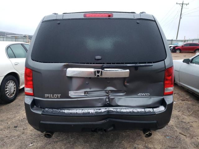 5FNYF4H52BB078759 - 2011 HONDA PILOT EXL GRAY photo 6