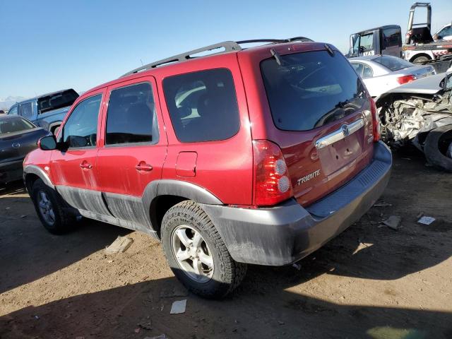 4F2CZ96166KM32953 - 2006 MAZDA TRIBUTE S RED photo 2