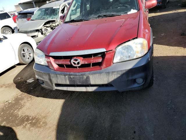 4F2CZ96166KM32953 - 2006 MAZDA TRIBUTE S RED photo 5