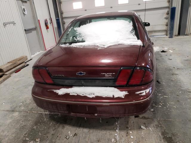 2G1WL52J511250806 - 2001 CHEVROLET LUMINA BURGUNDY photo 6