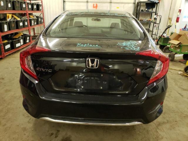 19XFC2F63KE023260 - 2019 HONDA CIVIC LX BLACK photo 6