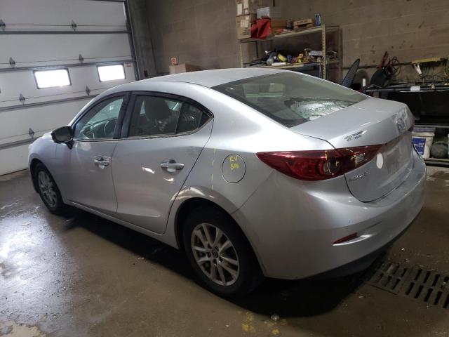 3MZBN1U75JM224500 - 2018 MAZDA 3 SPORT SILVER photo 2