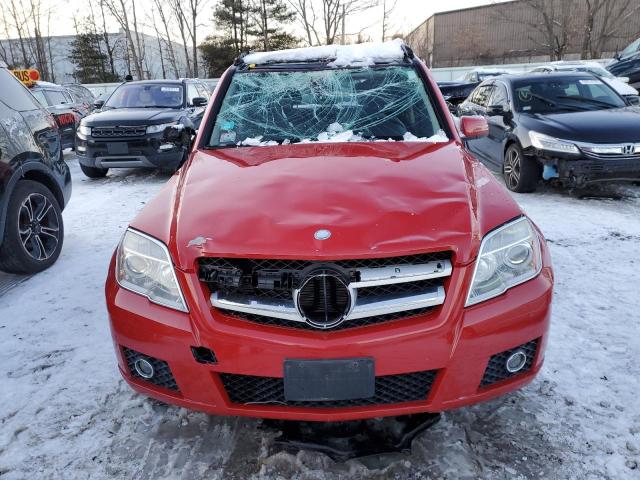 WDCGG8HB6AF437217 - 2010 MERCEDES-BENZ GLK 350 4MATIC RED photo 5