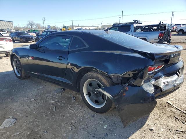 2G1FA1ED7B9200335 - 2011 CHEVROLET CAMARO LS BLACK photo 2