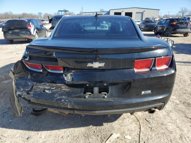 2G1FA1ED7B9200335 - 2011 CHEVROLET CAMARO LS BLACK photo 6