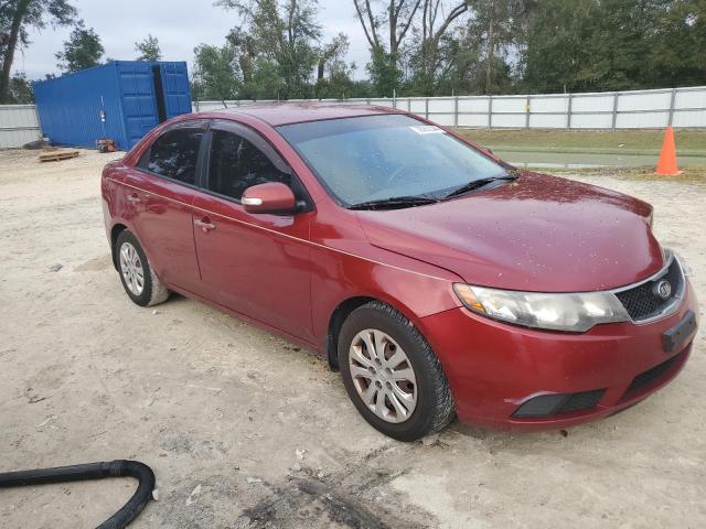 KNAFU4A20A5863517 - 2010 KIA FORTE EX RED photo 4