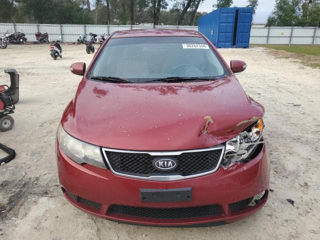 KNAFU4A20A5863517 - 2010 KIA FORTE EX RED photo 5