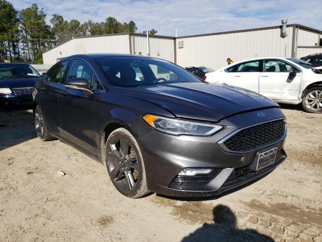 3FA6P0VP9HR338901 - 2017 FORD FUSION SPORT GRAY photo 4