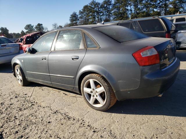 WAULC68E45A077962 - 2005 AUDI A4 1.8T QUATTRO SILVER photo 2