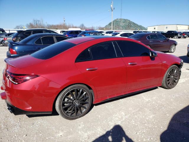 W1K5J5BB4PN405151 - 2023 MERCEDES-BENZ CLA AMG 35 4MATIC RED photo 3