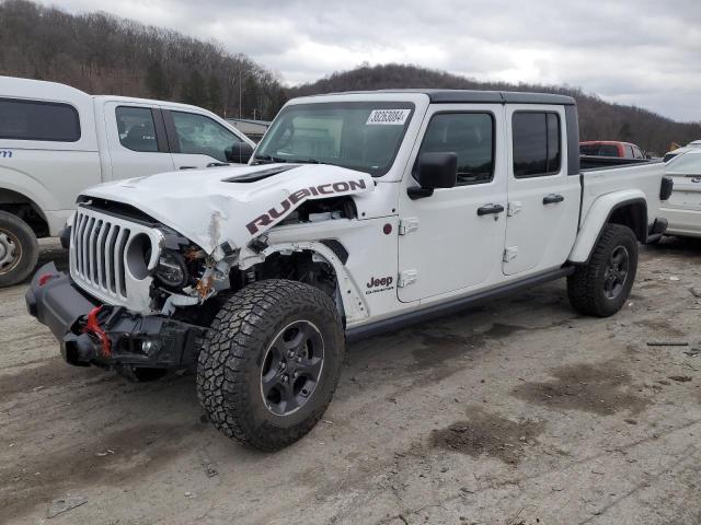 1C6JJTBG6ML526755 - 2021 JEEP GLADIATOR RUBICON WHITE photo 1